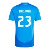 Virallinen Fanipaita Italia Alessandro Bastoni 23 Kotipelipaita Euro 2024 - Miesten